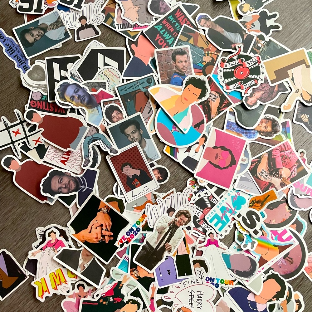 Harry Styles and Louis Tomlinson Stickers